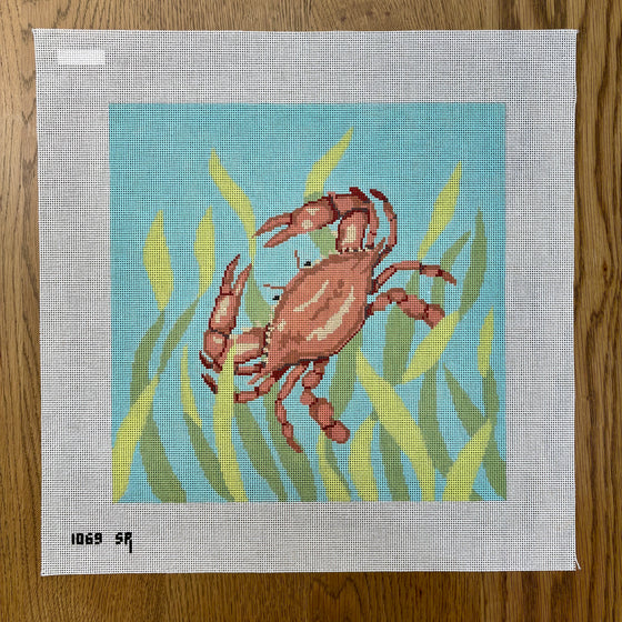 Seaweed Crab, 13" Square - 13 mesh