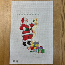  Santa With List - Girl Toys, Stocking