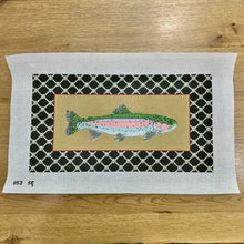  Rainbow Trout, Lumbar Pillow - 13 mesh