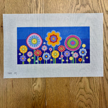  Flowers At Night  12" x 6" - 18 mesh