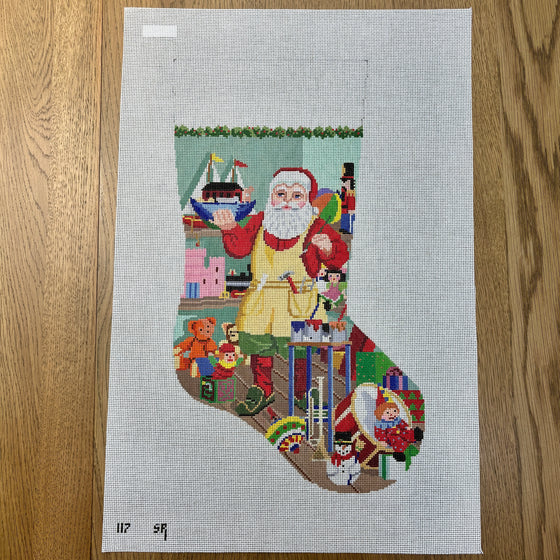 Santa Painting Ark, Stocking