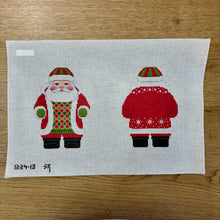  Snowflake Red Jacket Santa, 2 Sided - 13 Mesh