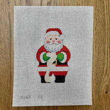  Red Suit Santa With List - 18 mesh