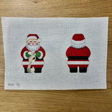  Santa Suit, Santa w List, 2 Sided - 18 mesh