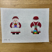  Mrs. Claus with Presents, 2 Sided - 18 mesh