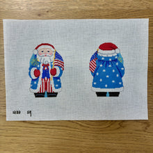  Stars and Stripes Santa, 2 Sided - 18 mesh