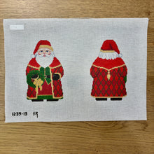  Santa with Wreath, 2 Sided - 13 mesh