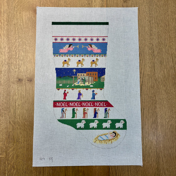 Nativity Stripe, Stocking