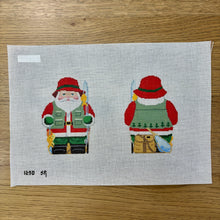  Fishing Santa, 2 Sided - 18 mesh