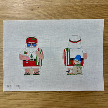  Beach Santa, 2 Sided - 18 mesh