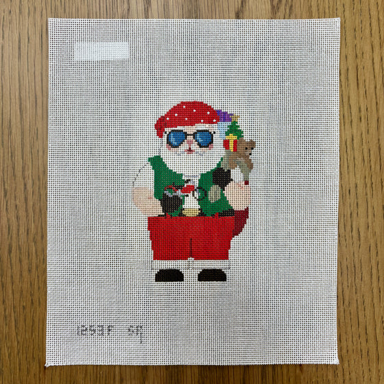 Motorcycle Santa - 18 mesh