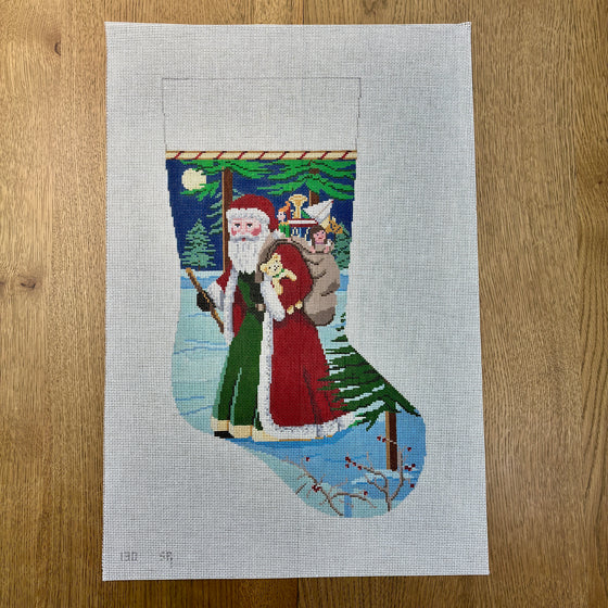 Walking Stick Santa, Stocking