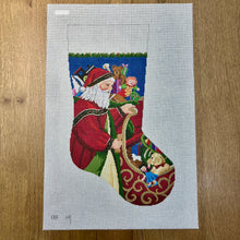  Santa At Sleigh, Stocking