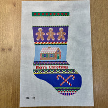  Bold Stripe Gingerbread, Stocking
