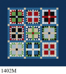  Bear Paw, Medium Quilt - 13 mesh