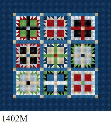 Bear Paw, Medium Quilt - 13 mesh