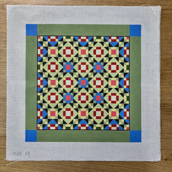 Around the Block, Quilt - 13 mesh