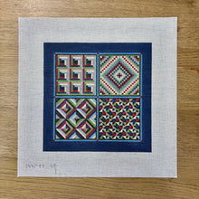  Four Patch Sampler, 10" Quilt - 13 mesh