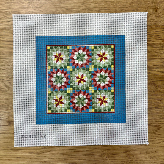 Carpenter's Wheel, 10" Quilt - 13 mesh