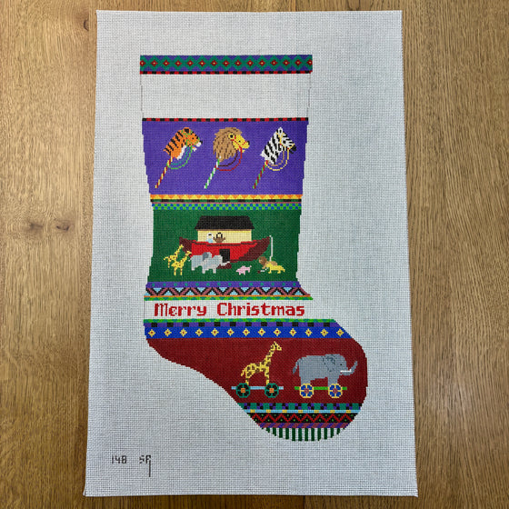 Bold Stripe Noah's Ark, Stocking