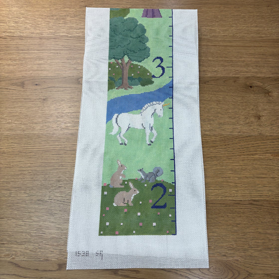 Castle, Unicorn, Princess, 42" Growth Chart - 13 mesh