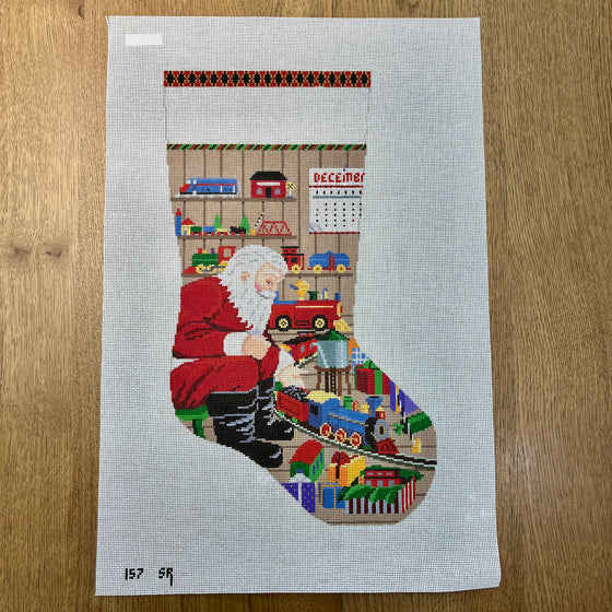 Santa and Trains, Stocking
