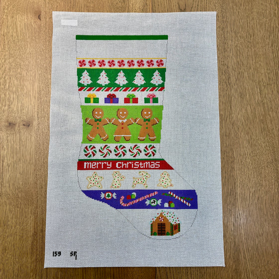 Christmas Goodies Stripe, Stocking