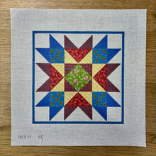  Country French Star, 10" Quilt - 13 mesh