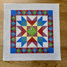  Country French Star, 14" Quilt - 13 mesh