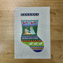  Bold Stripe Nativity, Midi Stocking