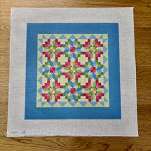  Square Patch Floral, 14" Quilt - 13 mesh
