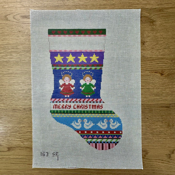 Bold Stripe Angels, Midi Stocking