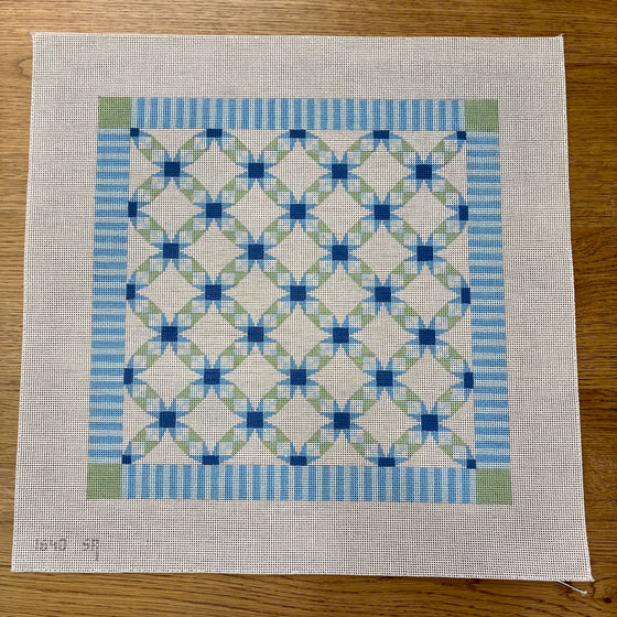 Checker Cathedral, 14" Quilt - 13 mesh