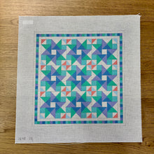  Pinwheel Stars, 14" Quilt - 13 mesh