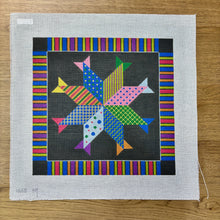  Pinwheel Fish, 14" Quilt - 13 mesh