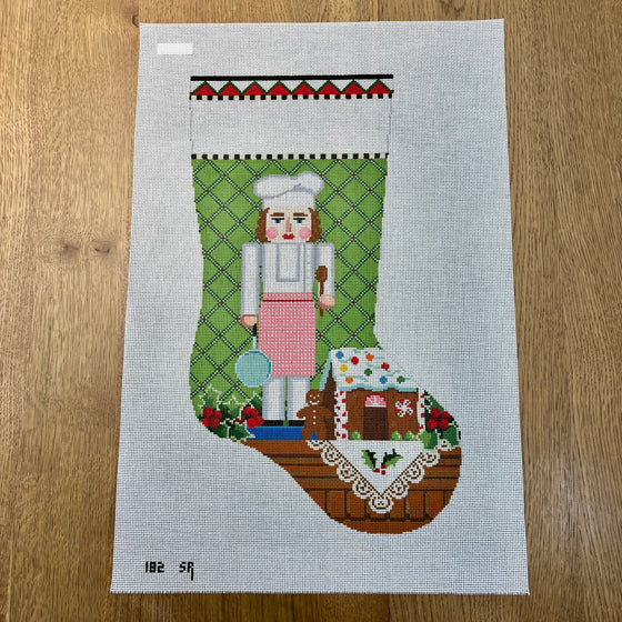 Nutcracker, Chef Lady, Stocking
