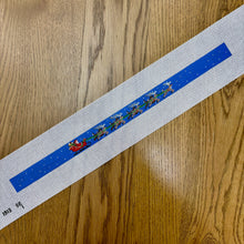  Santa in Sleigh and Reindeer, Dog Collar - 18 mesh