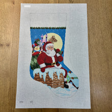  Santa, Down The Chimney, Girl, Stocking