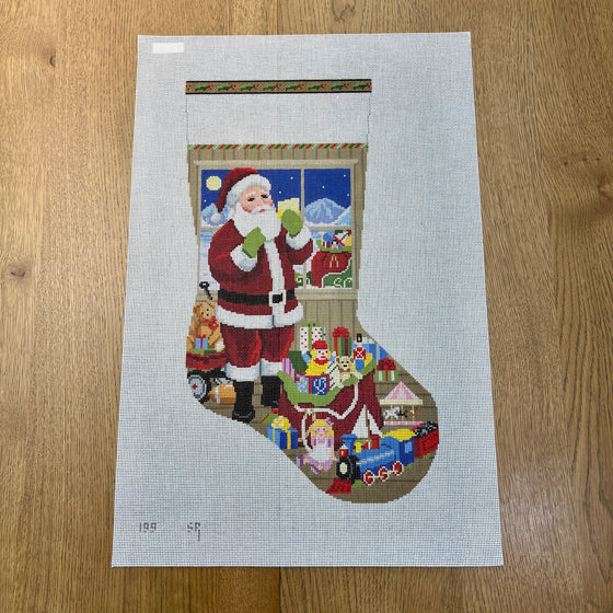 Santa Packing the Bags, Stocking