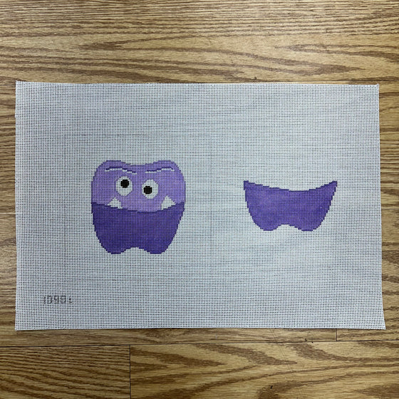 Monster, Tooth Fairy Pillow - Purple