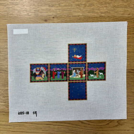 Nativity, 2" Cube - 18 mesh