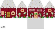  Red Velvet With Nut Icing, 3D Gingerbread House - 18 mesh