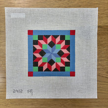  Carpenter's Wheel, Mini Quilt - 13 mesh