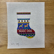  Bold Stripe Rocking Horse, Mini Stocking