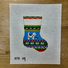  Bold Stripe Puppy, Mini Stocking