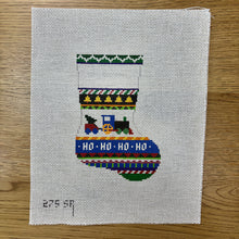  Bold Stripe Train, Mini Stocking