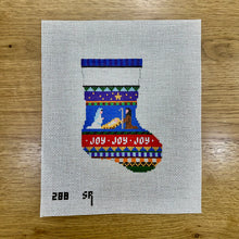  Bold Stripe Nativity, Mini Stocking