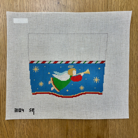 Stocking Cuff, Trumpet Angel