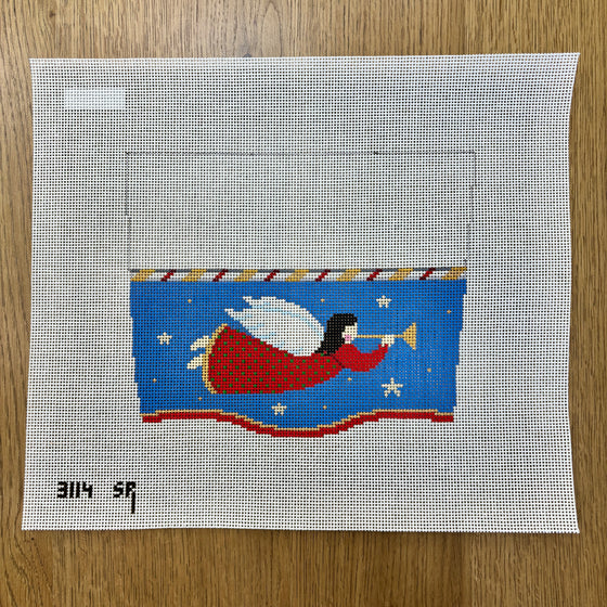 Stocking Cuff, Angel Flying