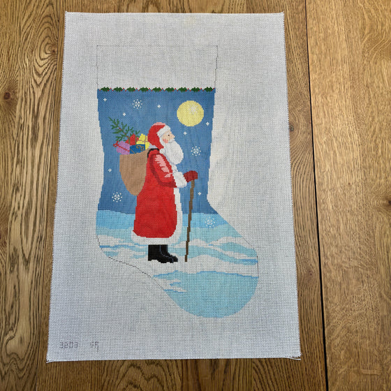 Moonlit Santa, Stocking
